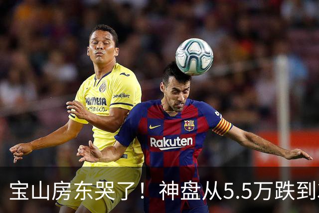 宝山房东哭了！神盘从5.5万跌到3.6万，一套房蒸发170万