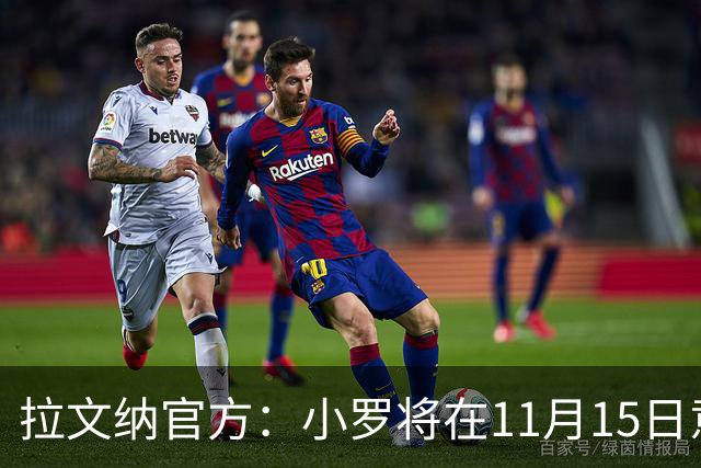 拉文纳官方：小罗将在11月15日意丙第14轮比赛迎来球队首秀