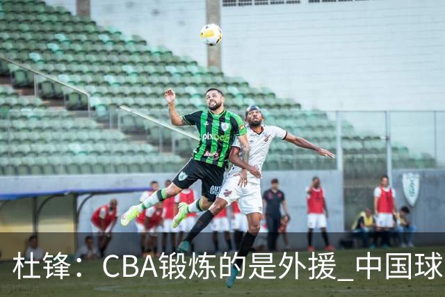 杜锋：CBA锻炼的是外援 中国球员支配球的次数太少
