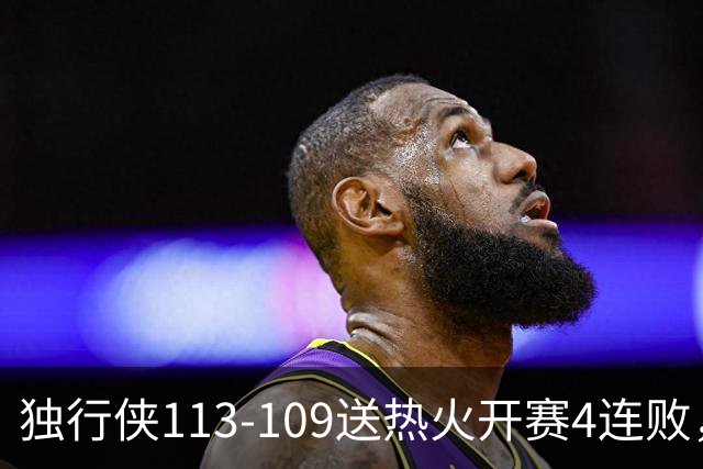 独行侠113-109送热火开赛4连败，弗拉格29+6+11，字母空砍29+15+11