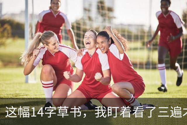 这幅14字草书，我盯着看了三遍才读出7个！您若能一眼认全，功底绝对在我之上——可为什么临帖时字字分明，一到创作作品就"两眼一抹黑"？
